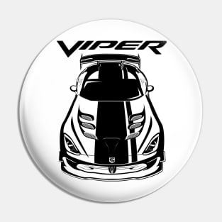 Dodge Viper ACR 5th generation - Black Stripes Pin