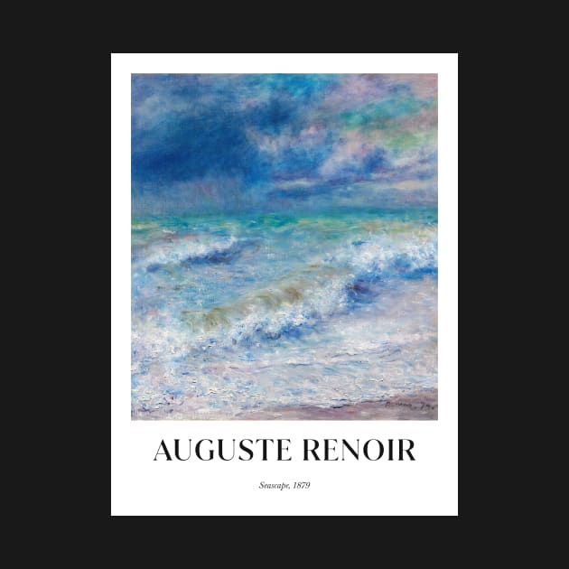 Seascape by Renoir - Poster by MurellosArt