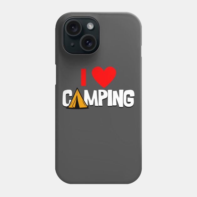 Camping Lover Hiking Outdoor Mountaineer Adventure Slogan Phone Case by BoggsNicolas