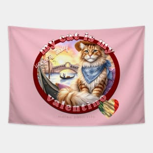 My Italian Valentine Cat Maine Coon Life 47M Tapestry