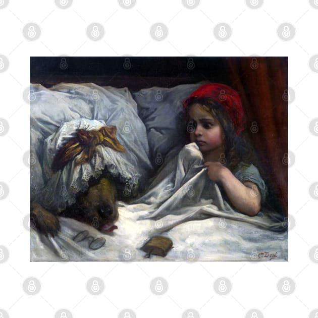 Little Red Riding Hood - Gustave Dore by forgottenbeauty
