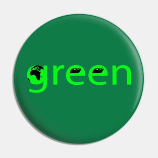 Save Green Pin