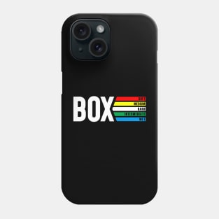 "Box" F1 Tyre Compound Design Phone Case