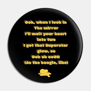 BTS - BUTTER superstar glow lyrics Pin