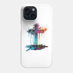 Cross Ink Dropped in Water Style Phone Case