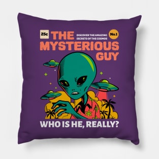 The Mysterious Guy Alien Pillow