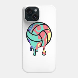 Melting volleyball Phone Case