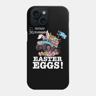 Crushing Easter Eggs Monster Truck Phone Case