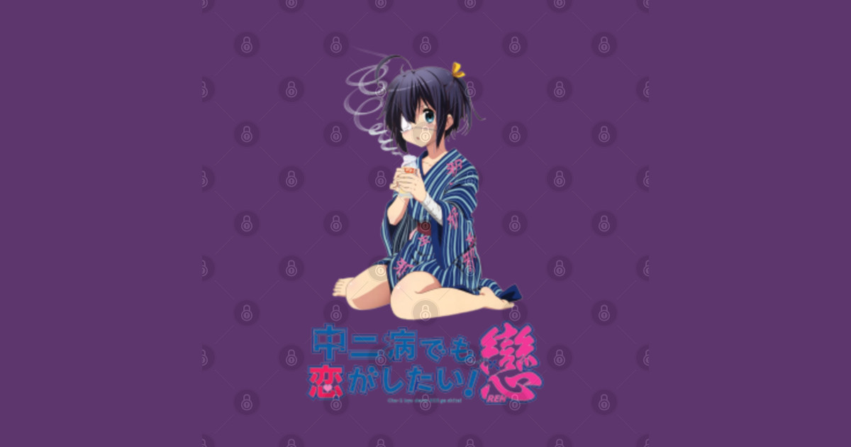 Love Chunibyo Anime Art Rikka Takanashi Characters Chuunibyou Demo