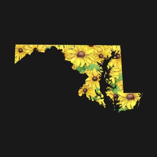 Maryland in Flowers T-Shirt