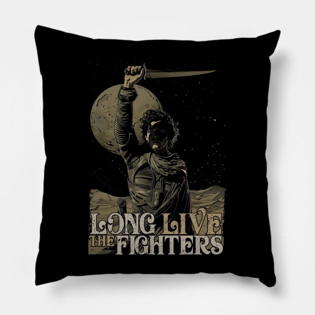 Long Live the Fighters Pillow by The Fanatic
