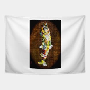 Fish and Bourbon Please Tapestry