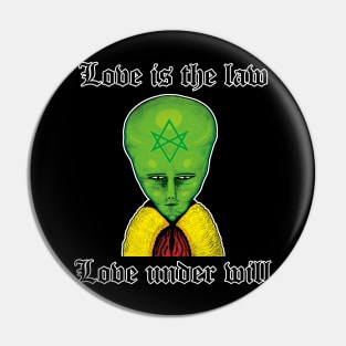 Alien Aiwass LAM Pin