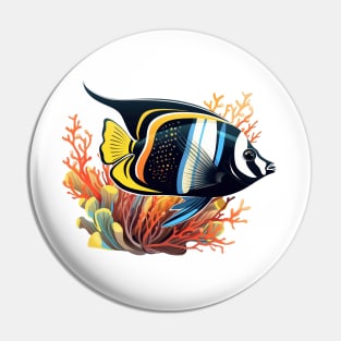 Moorish Idol Pin