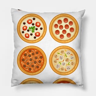 Check Out My Six Pack Abs Pizza TShirt - Funny Gym Workout Pillow