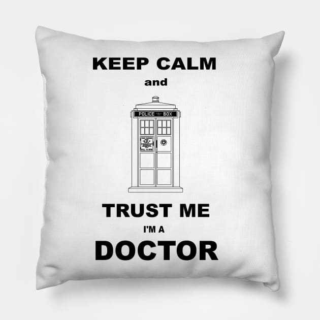 TARDIS Pillow by TaBuR