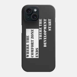 Overcome obstacles Phone Case