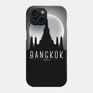 Bangkok Poster Design Phone Case
