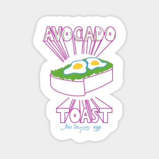 Avocado Toast Magnet