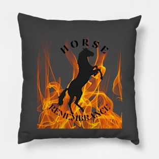 Horse Remembrance Pillow