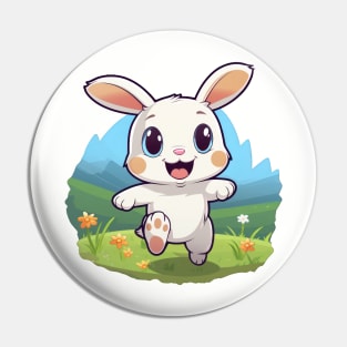 Cartoon Cute Kawaii Adorable Bunny Rabbit Pin