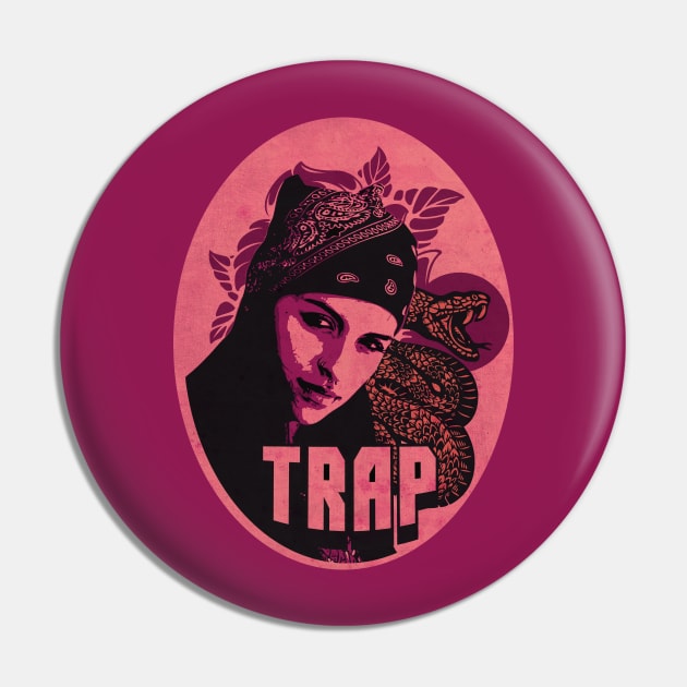 Trap Music Queen Pin by CTShirts