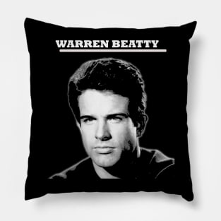 Warren Beatty// Virginia //vintage Pillow