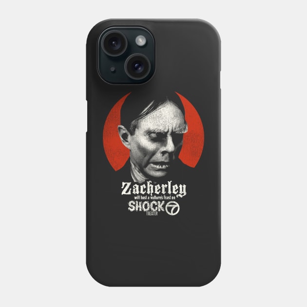 Zacherley "Roland" Horror Host of Shock Theater Phone Case by darklordpug