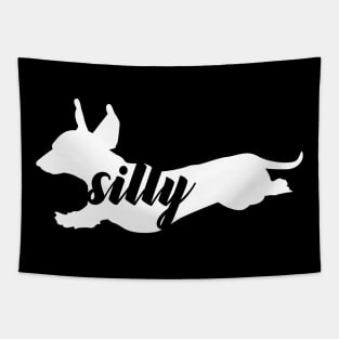 Dachshund Sausage Dog Silly Tapestry