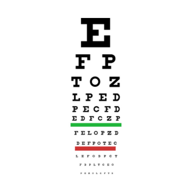 Snellen Chart For Toddlers