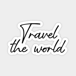 Travel the world Magnet