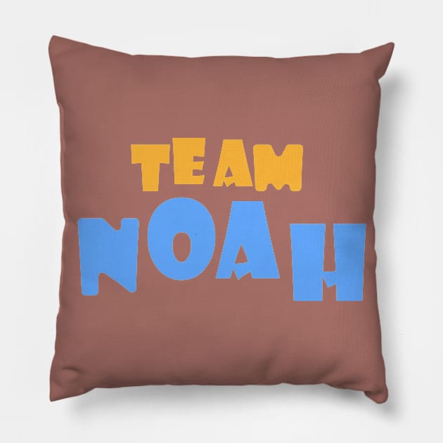 Team Noah Kissing Pillow by Byntar