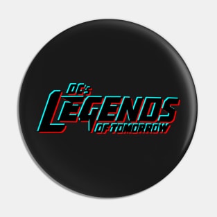 Legends of Tomorrow Logo - Glitch Pin