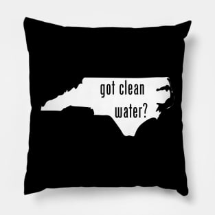 North Carolina-Got Clean Water? Pillow