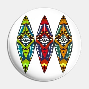 American indian arrowhead Pin