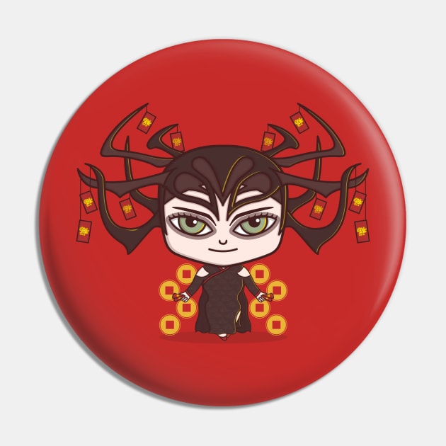 Hela Odin's Daughter Pin by PNKid