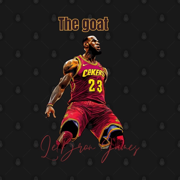 Lebron James Victor illustration artwork by Nasromaystro