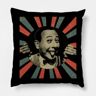 PEE WEE HERMAN || Vintage Art Design || PAUL REUBENS Pillow