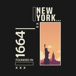 New York Founded in 1664 T-Shirt