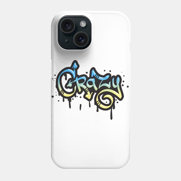 crazy Phone Case by gold package
