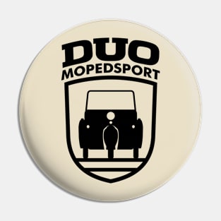 Krause Duo Mopedsport Coat of Arms (black) Pin