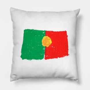 Portuguese flag Pillow