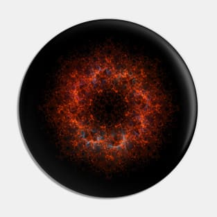 The Fiery Vortex Pin