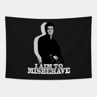 I Aim to Misbehave Tapestry