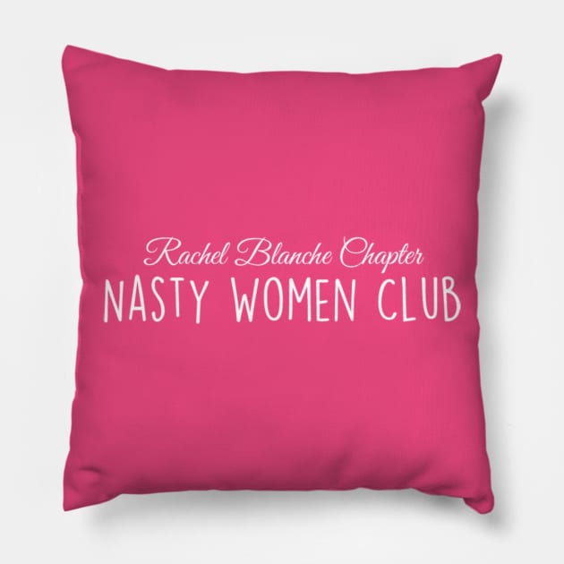 Rachel Blanche Chapter Pillow by rvdavis128