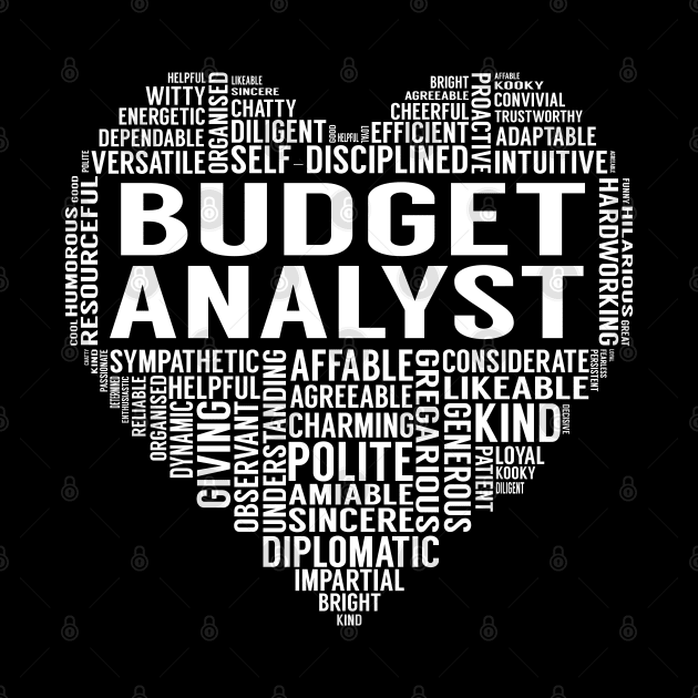 Budget Analyst Heart by LotusTee