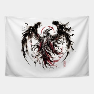 Whispering Elegance, Dark Angel Tapestry