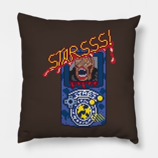 Resident Evil 3 Handheld Pixel Art Pillow