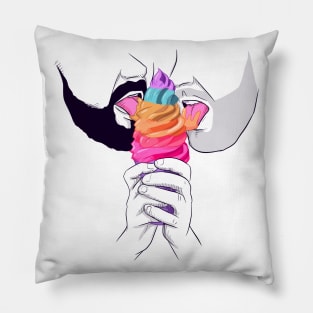 Gay Ice Cream Pillow