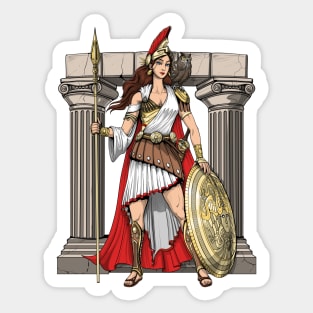 Hera goddess Sticker by Mirksaz-designs